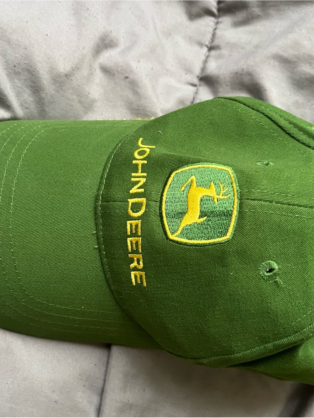 John Deere Green Cap with Yellow Embroidered Logo “Owner’s Edition “